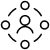 Fetal monitoring icon for women's health.