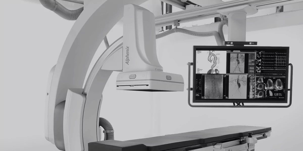 Canon Alphenix for the angiography machine