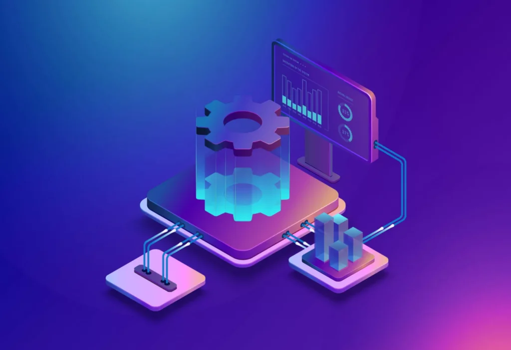3D illustration representing EHR integration services